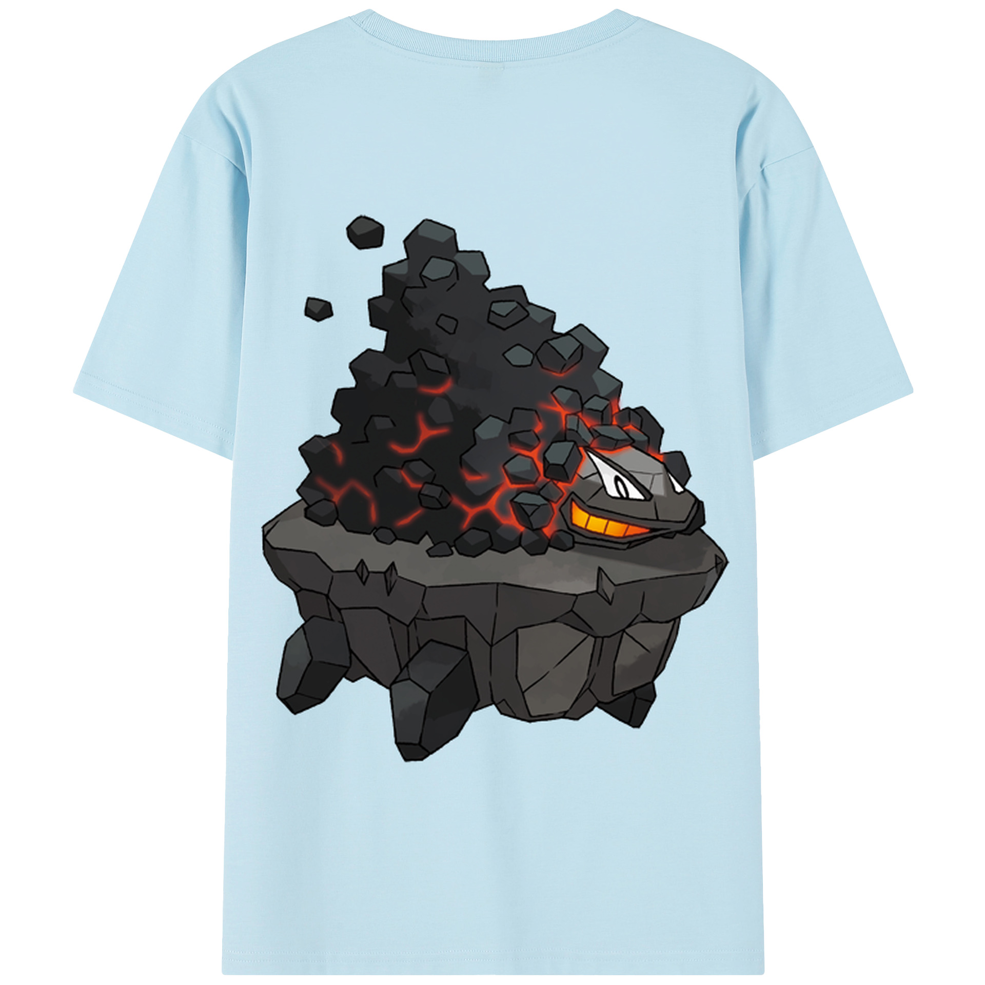 （画像用） ポケットモンスター Pokémon 綿100％半袖Tシャツ（背面プリント）